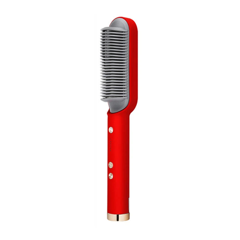 Professional Hair Tyling Tools Salon Steam Styler Hot Mist Nourish Hair Care Water Tank Steam Hair Straightener Brush