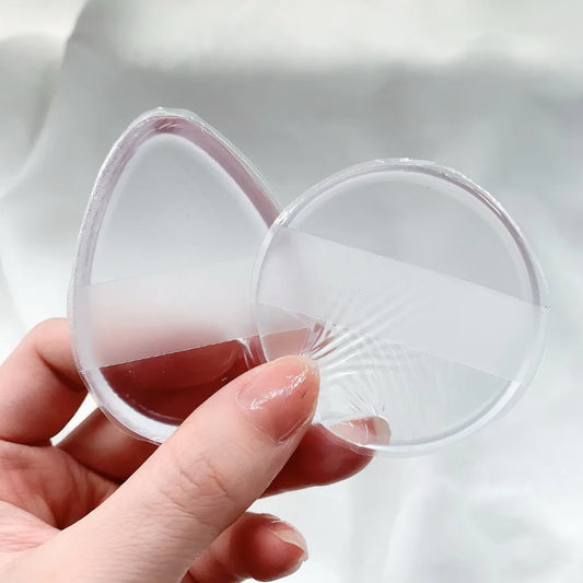 1/3Pcs Cosmetic Puff Soft Silicone Makeup Blender Sponge Foundation Applicator Smooth BB Cream Beauty Tools Face Cosmetic Puff