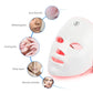 Rechargeable Facial LED Mask 7 Colors LED Photon Beauty Mask Skin Rejuvenation Home Face Lifting Whitening Skin Care Beauty Mask