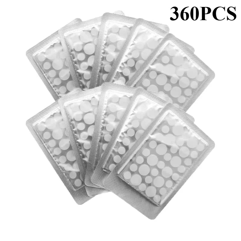 72-720Pcs Invisible Acne Patches Removal Pimple Anti-Acne Hydrocolloid Patches Spots Marks Concealer Repair Sticker Waterproof