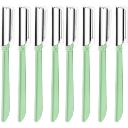 4/8Pcs Eyebrow Trimmer Face Blade Shaver Portable Eye Brow Epilation Hair Removal Safety Cutting Razors for Woman Makeup Tools