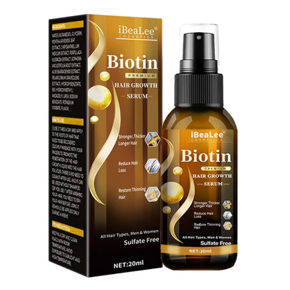 Biotin Hair Thickening Serum For Hair Growth And Volume Hair Loss Prevention And Fine Hair Texturizing Spray Strengthening Hair
