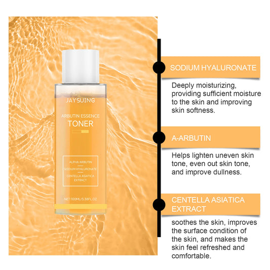 Arbutin Toner Moisturize Soothe Soften Face Repair Uneven Dull Rough Skin Enhances Radiance Refreshing Non-greasy Facial Toner