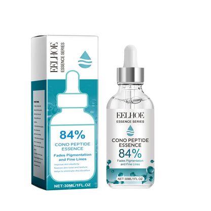 84%Cono Peptide Essence Fade Fine Lines Lighten Pigmentation Lift Firming Skin Lasting Moisturizing Hyaluronic Acid Facial Serum
