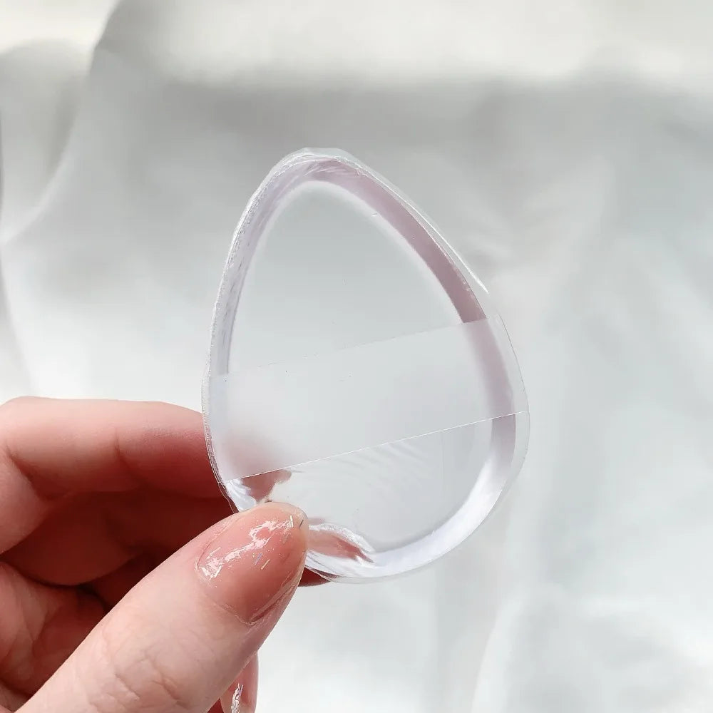 1/3Pcs Cosmetic Puff Soft Silicone Makeup Blender Sponge Foundation Applicator Smooth BB Cream Beauty Tools Face Cosmetic Puff