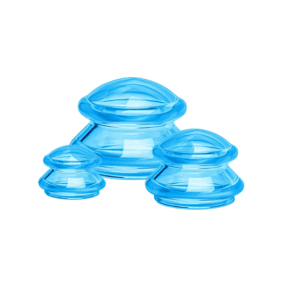 Silicone Vacuum Cupping Set Massage Body Cups Back Gua Sha Ventosas Suction Cup Anti-Cellulite Skin Lift Physiotherapy Jars