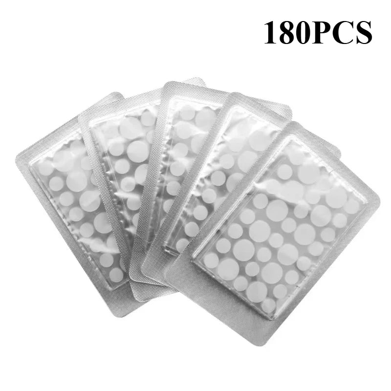 72-720Pcs Invisible Acne Patches Removal Pimple Anti-Acne Hydrocolloid Patches Spots Marks Concealer Repair Sticker Waterproof