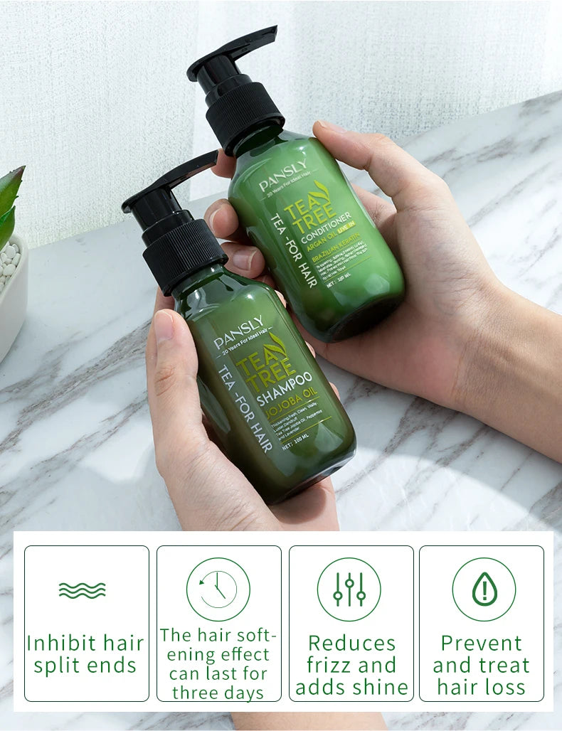 Tea Tree Mint Shampoo and Conditioner for Hair Growth with Lavender  Peppermint Oil Clarifying Sooth the Scalp for Women and Men