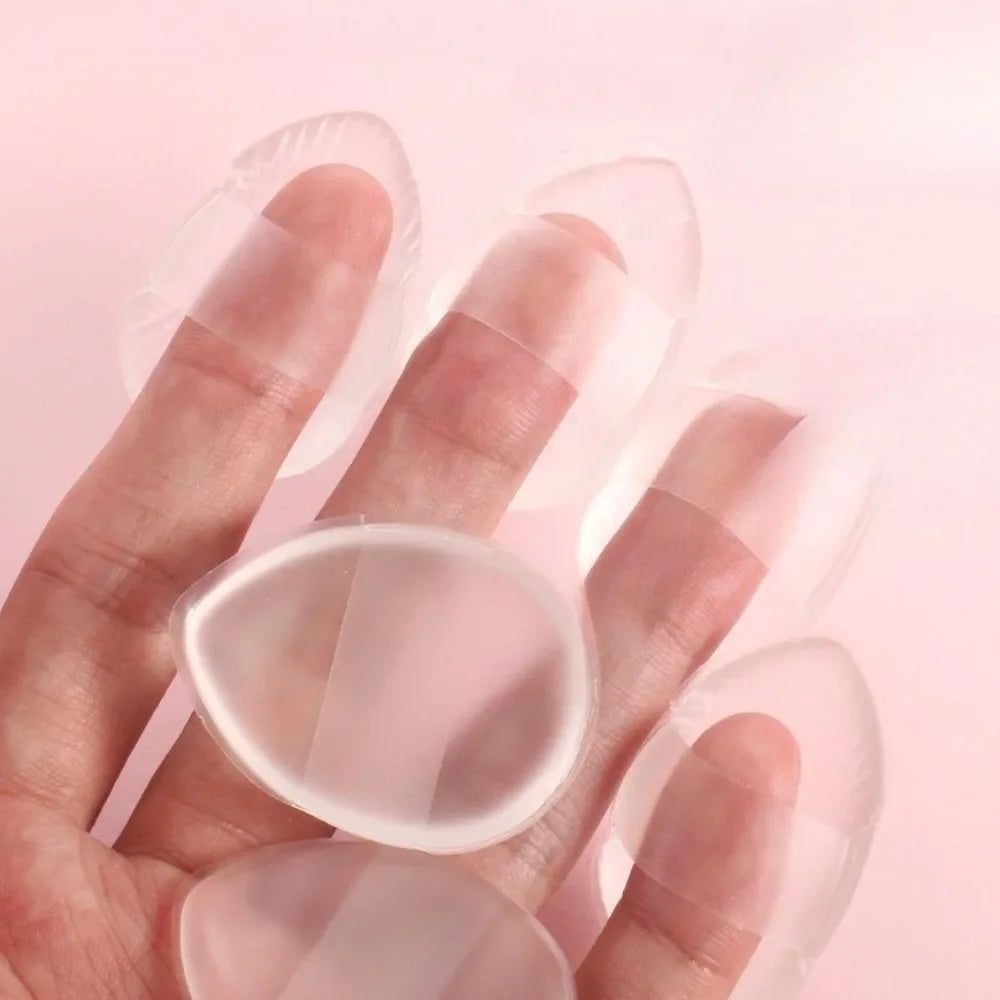 1/3Pcs Cosmetic Puff Soft Silicone Makeup Blender Sponge Foundation Applicator Smooth BB Cream Beauty Tools Face Cosmetic Puff