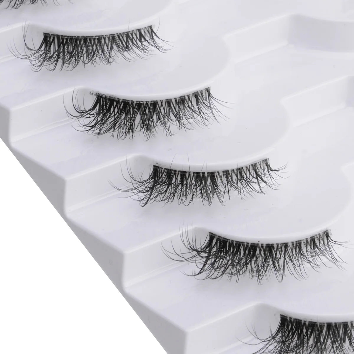 3/6/10 Pairs Wispy Half Eyelash Fluffy False Eyelashes Full Natural Long Mink Lashes Extension Makeup Handmade Cat Eye Faux Cils