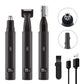 3 in 1 Electric Nose Ear Hair Trimmer Painless Rechargeable Eyebrow Beard Hair Clipper Shaver Nose Hair Trimmer