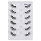 3/6/10 Pairs Wispy Half Eyelash Fluffy False Eyelashes Full Natural Long Mink Lashes Extension Makeup Handmade Cat Eye Faux Cils