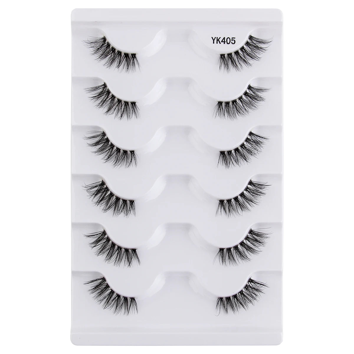 3/6/10 Pairs Wispy Half Eyelash Fluffy False Eyelashes Full Natural Long Mink Lashes Extension Makeup Handmade Cat Eye Faux Cils