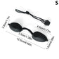 Silicone Protectve Eye Goggle For IPL Laser LED UV Lamp Treatment Flexible UV Eye Protection Sunbed Tanning Goggles Mask
