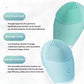 Electric Silicone Sonic Exfoliating Facial Cleansing Brush, Face Cleaning Beauty Massager, Facial Beauty Tool.