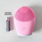 Electric Silicone Sonic Exfoliating Facial Cleansing Brush, Face Cleaning Beauty Massager, Facial Beauty Tool.