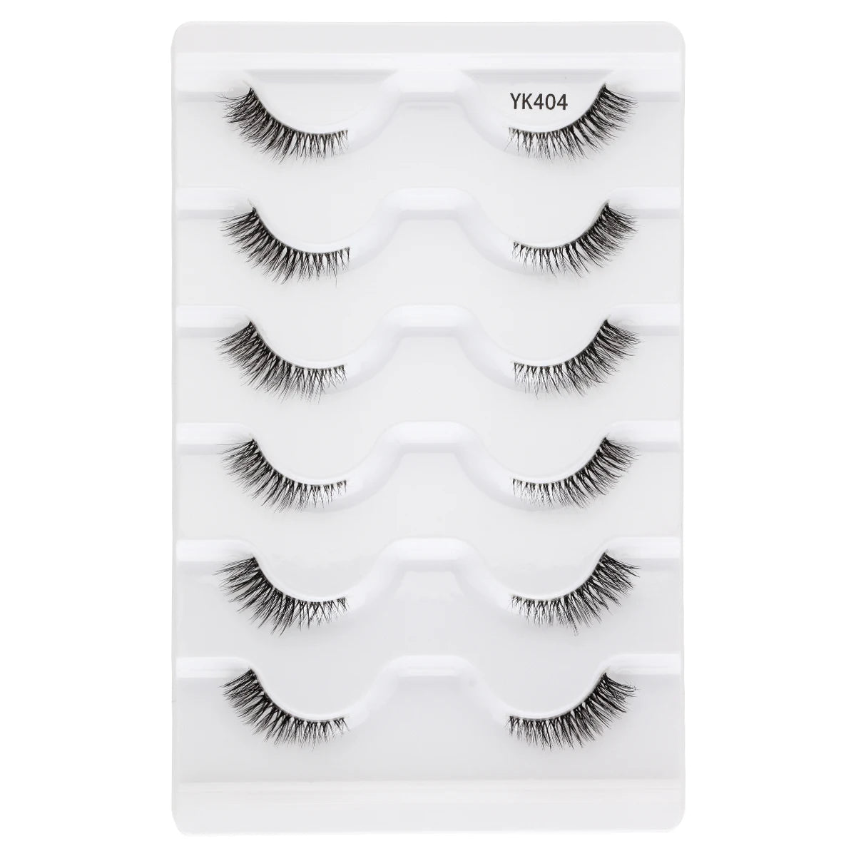 3/6/10 Pairs Wispy Half Eyelash Fluffy False Eyelashes Full Natural Long Mink Lashes Extension Makeup Handmade Cat Eye Faux Cils