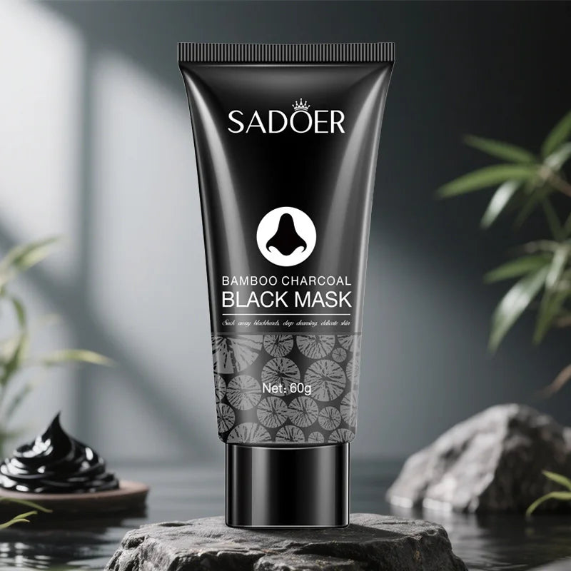 60g Blackhead Peel Mask Bamboo Charcoal Oil Control Deep Cleanig Purifying Shrink Pores Nose Mask T-zone Care Nasal Stickers