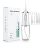 Oral Irrigator Portable Dental Water Flosser USB Rechargeable Water Jet Floss Tooth Pick 4 Jet Tip 220ml 3 Modes IPX7 1400rpm