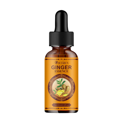 SUYARUN Vitamin E & Hyaluronic Acid Ginger Serum – Anti-Aging, Hydrating, Brightening Skin Care for All Skin Types.