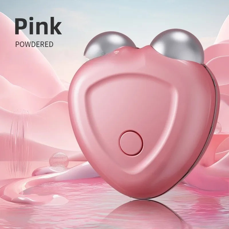 1PC Microcurrent Facial Massager Roller Skin Tightening Rejuvenation Anti Wrinkle Beauty Device USB Charging for Home Use