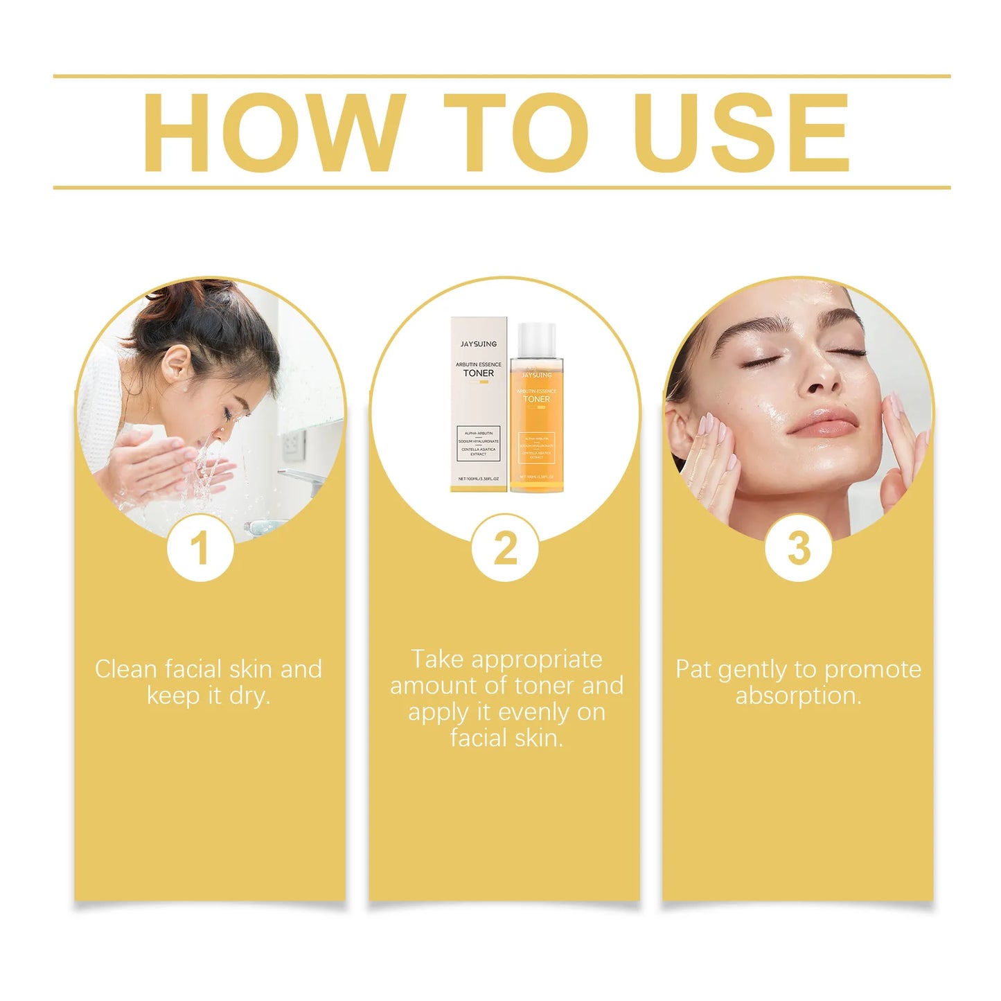 Arbutin Toner Moisturize Soothe Soften Face Repair Uneven Dull Rough Skin Enhances Radiance Refreshing Non-greasy Facial Toner