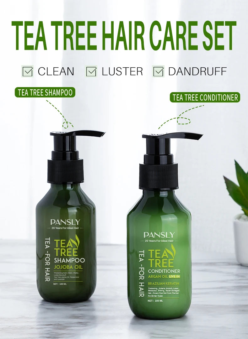 Tea Tree Mint Shampoo and Conditioner for Hair Growth with Lavender  Peppermint Oil Clarifying Sooth the Scalp for Women and Men
