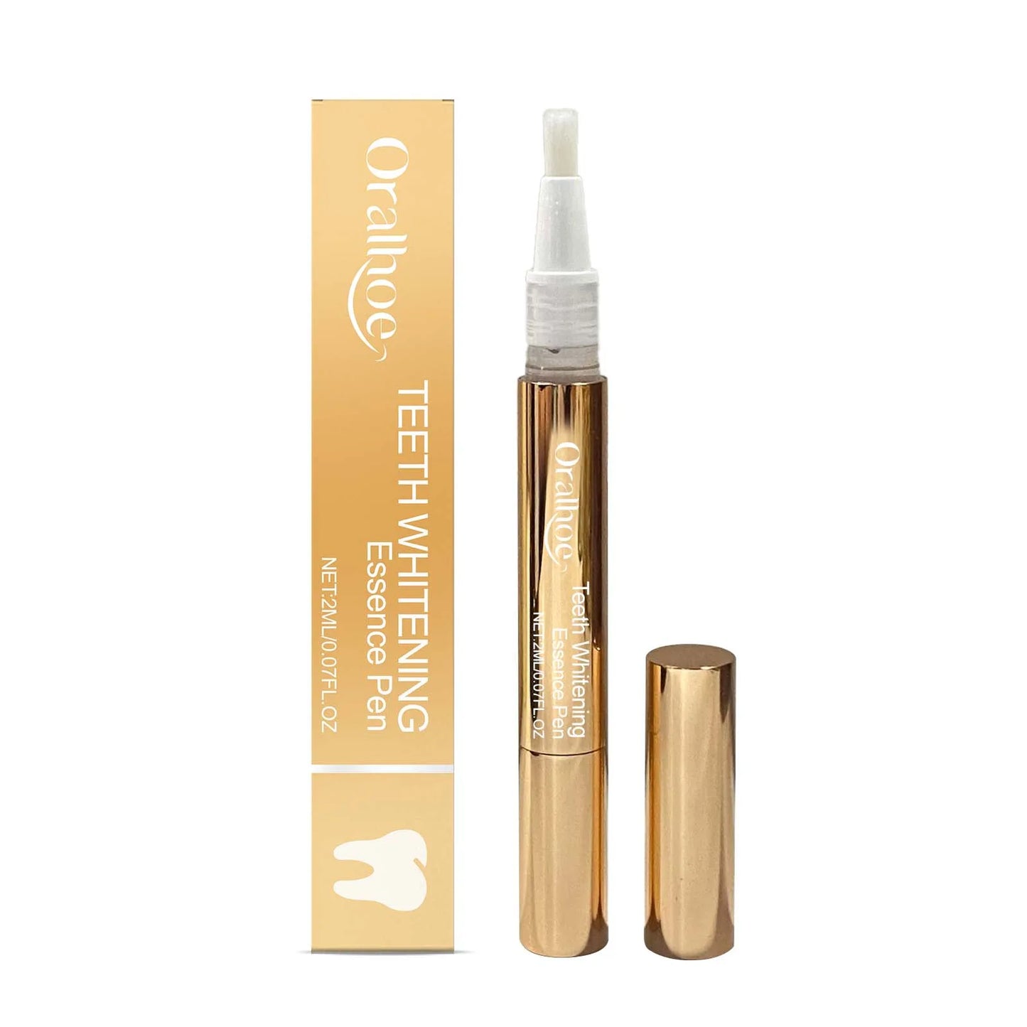 Teeth Whitening Pen Remove Stain Bleach Tooth Reduce Yellow Plaque Fresh Oral Hygiene Care No Sensitivity Gum Protect Repair Gel