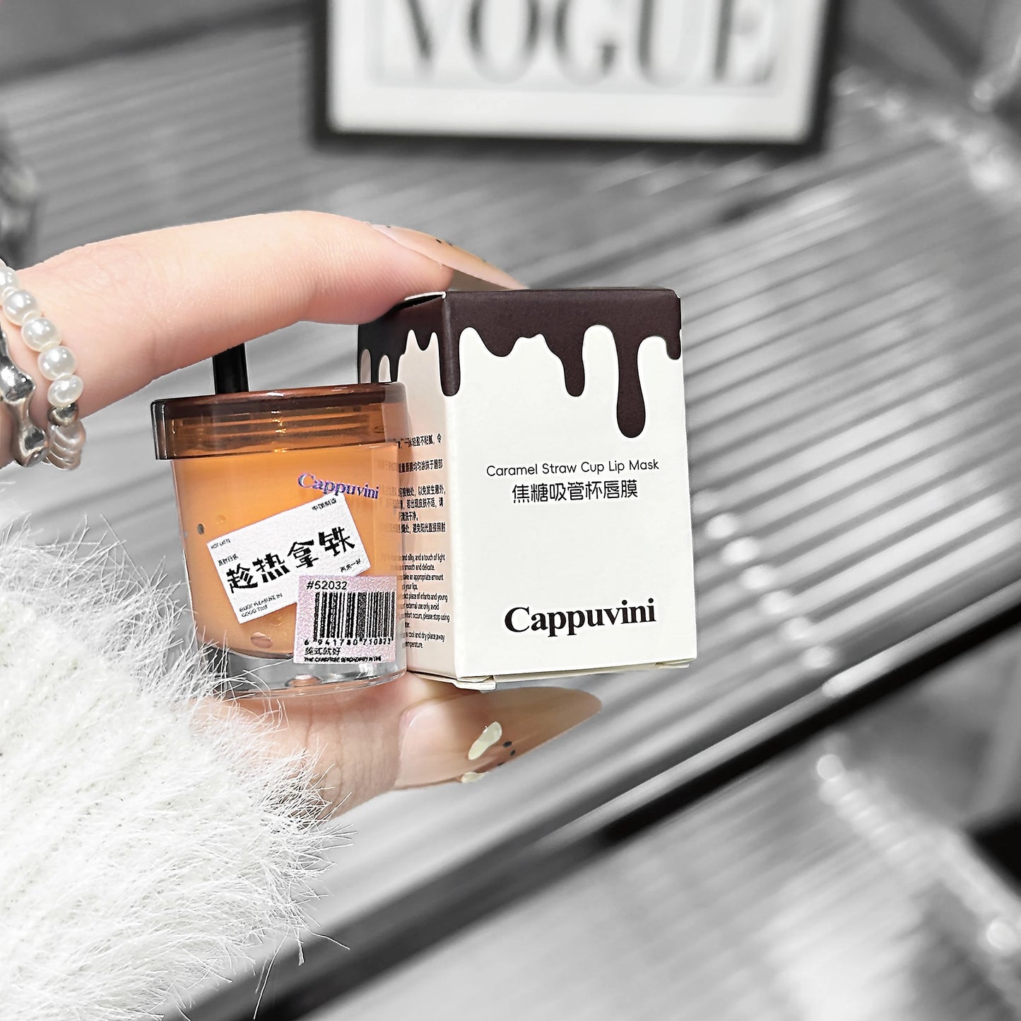 Lip Sleeping Mask - Overnight Moisturizing Treatment for Dry Lips, Repairing & Hydrating, Berry Scented,