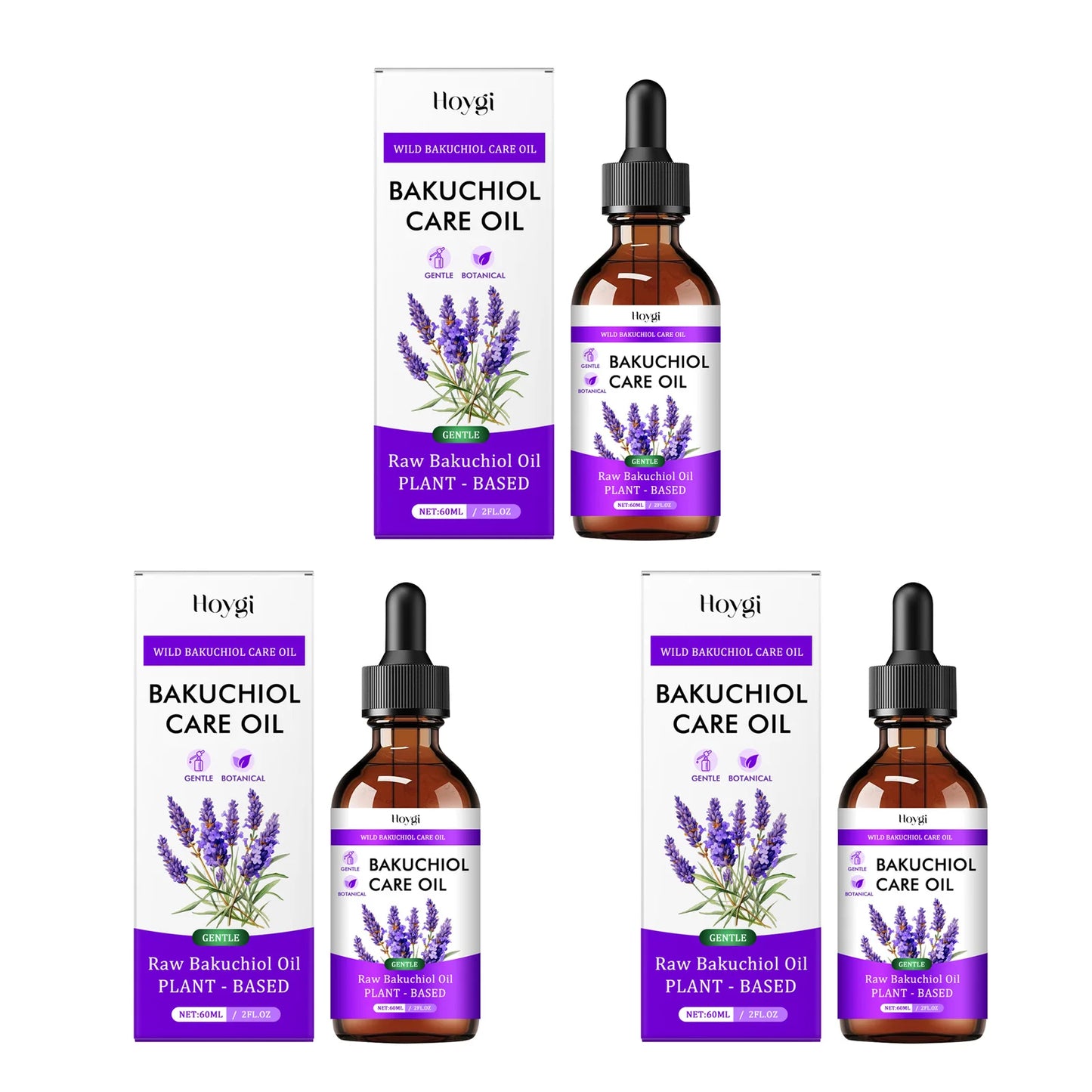 Bakuchiol Essectial Oil Relaxing Fade Fine Lines Brightening Skin Smoothing Facial Body Skin Care Nourish for Sensitive Skin