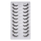 3/6/10 Pairs Wispy Half Eyelash Fluffy False Eyelashes Full Natural Long Mink Lashes Extension Makeup Handmade Cat Eye Faux Cils