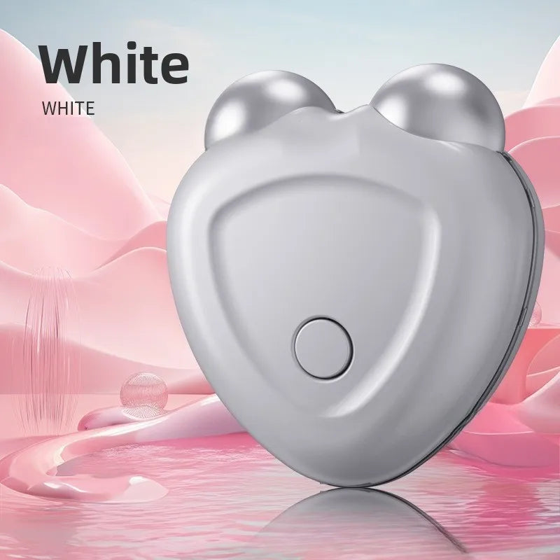 1PC Microcurrent Facial Massager Roller Skin Tightening Rejuvenation Anti Wrinkle Beauty Device USB Charging for Home Use