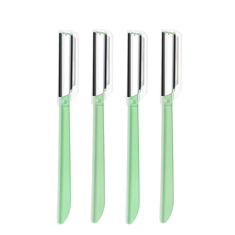 4/8Pcs Eyebrow Trimmer Face Blade Shaver Portable Eye Brow Epilation Hair Removal Safety Cutting Razors for Woman Makeup Tools