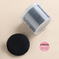 Powder Puff, 5pcs/box soft round sponge powder puff double-side skin-friendly velvet makeup powder puff tape case